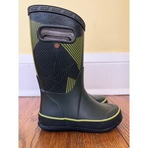 Bogs Green Rain Boots Size 10 Little Kid